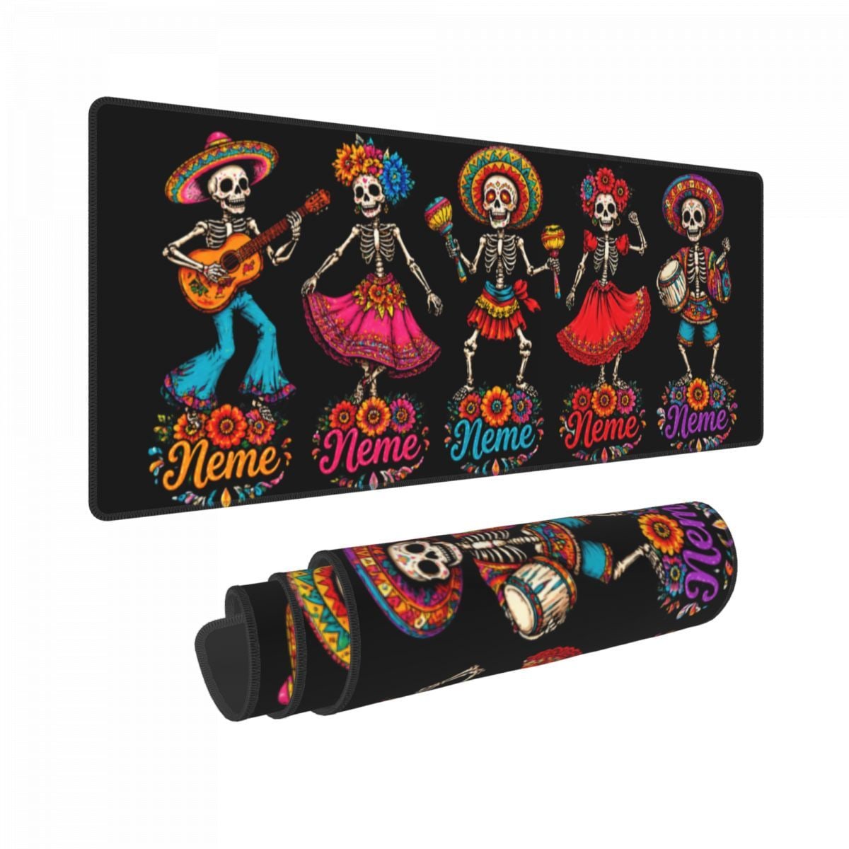 Day of the Dead Celebration Desk Mat 11.8×31.5 in