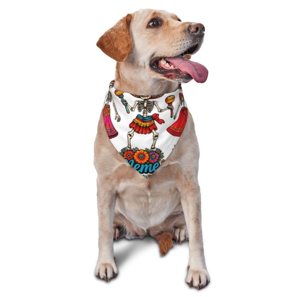 Day of the Dead Celebration Pet Scarf