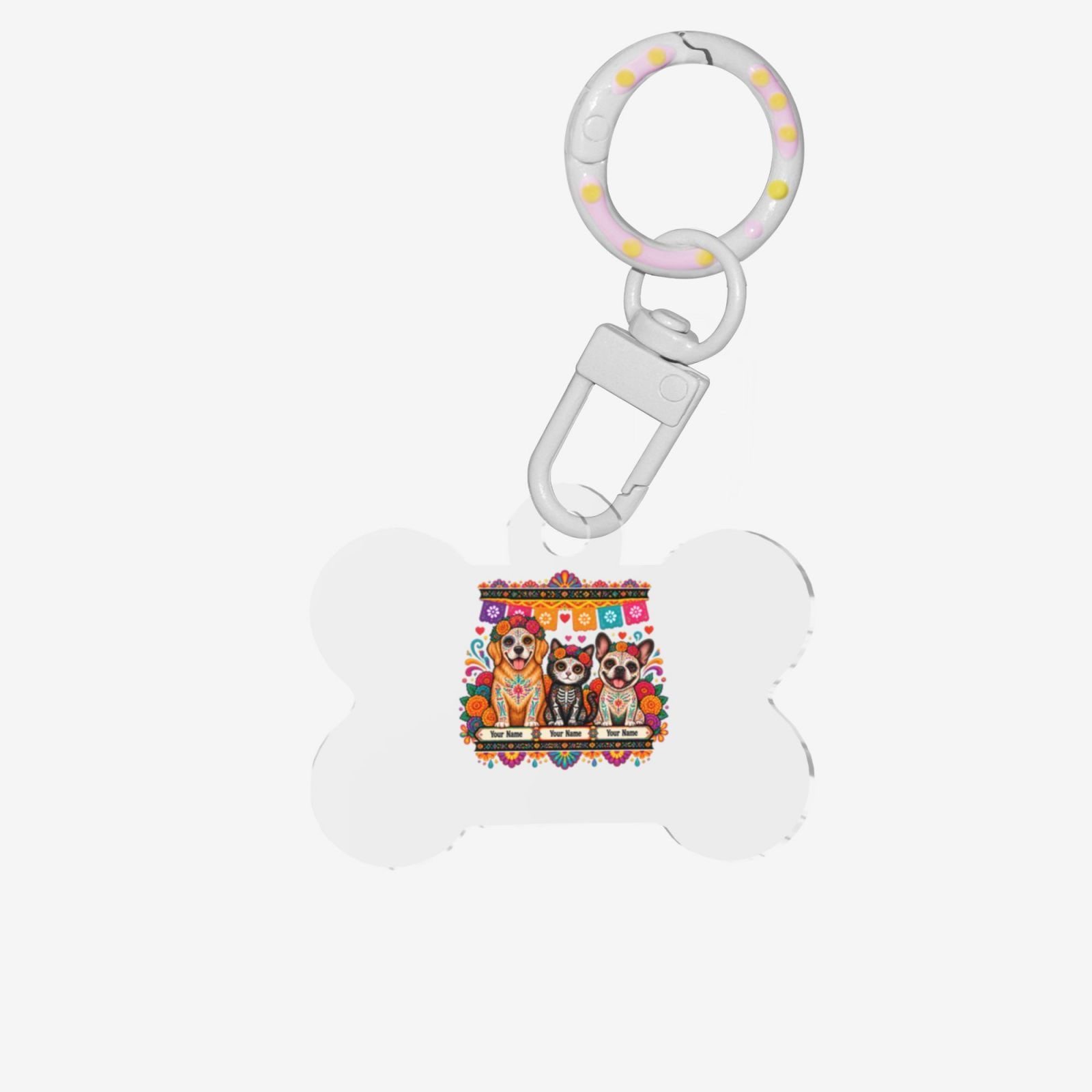 Bone-Shaped Pet ID Tag — front-5