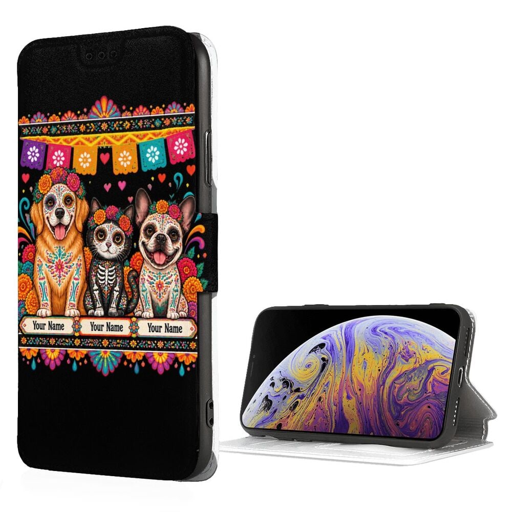 Day of the Dead Pets iPhone Case