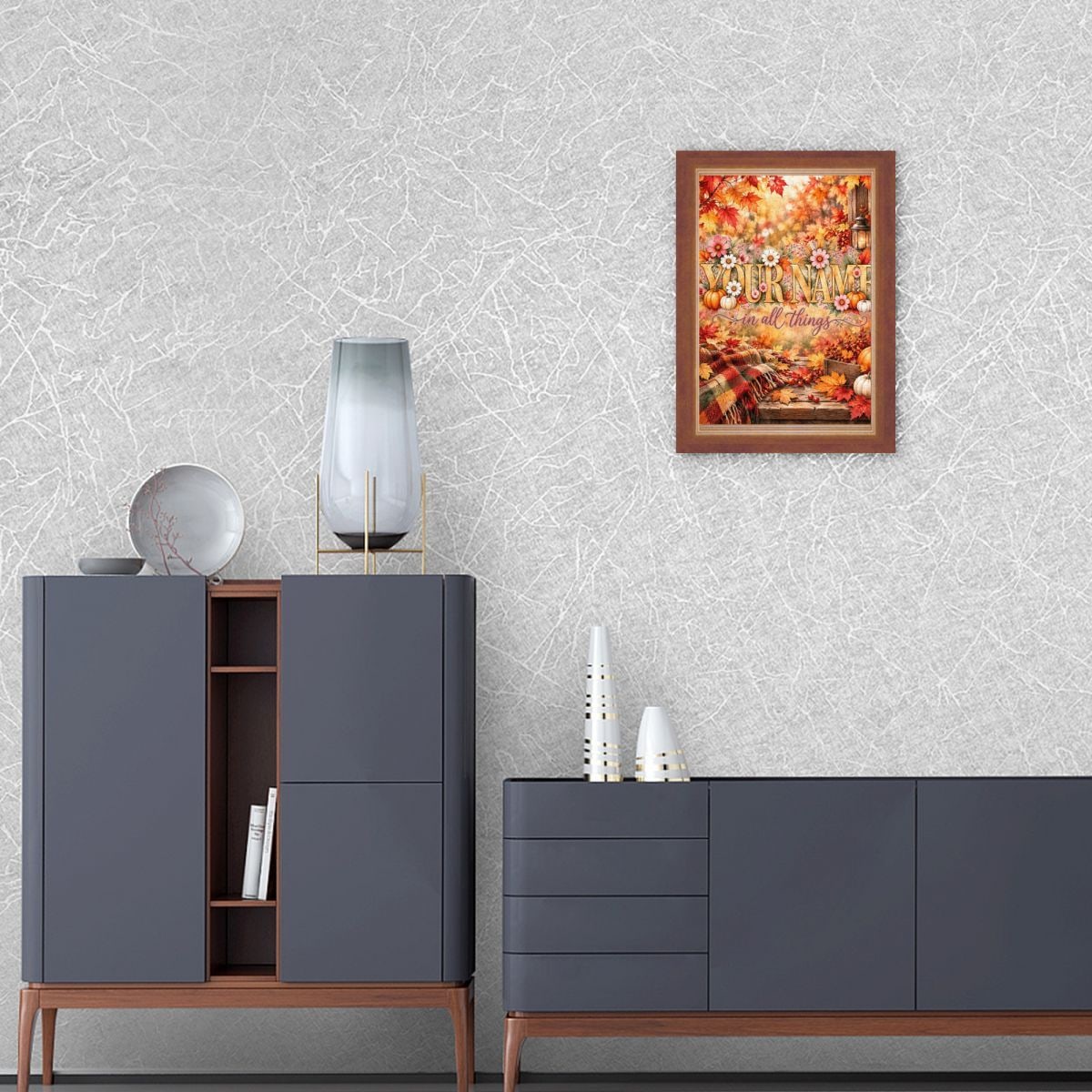 Thanksgiving Floral Portrait 300-Piece Jigsaw Puzzle