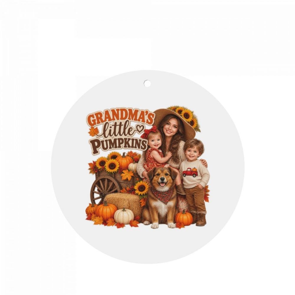 Thanksgiving Family Portrait Car Air Freshener