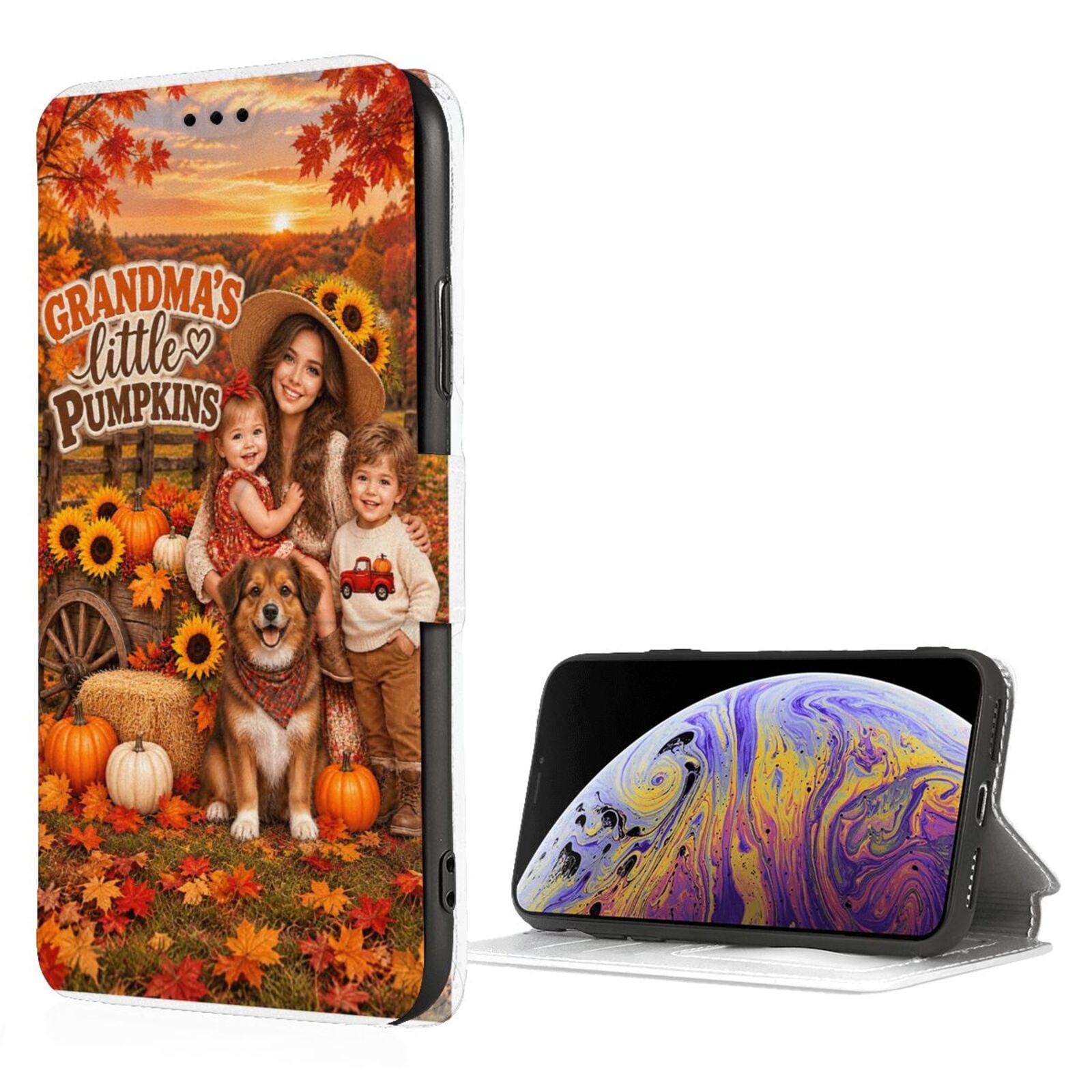 Thanksgiving Family Portrait Coque pour iPhone