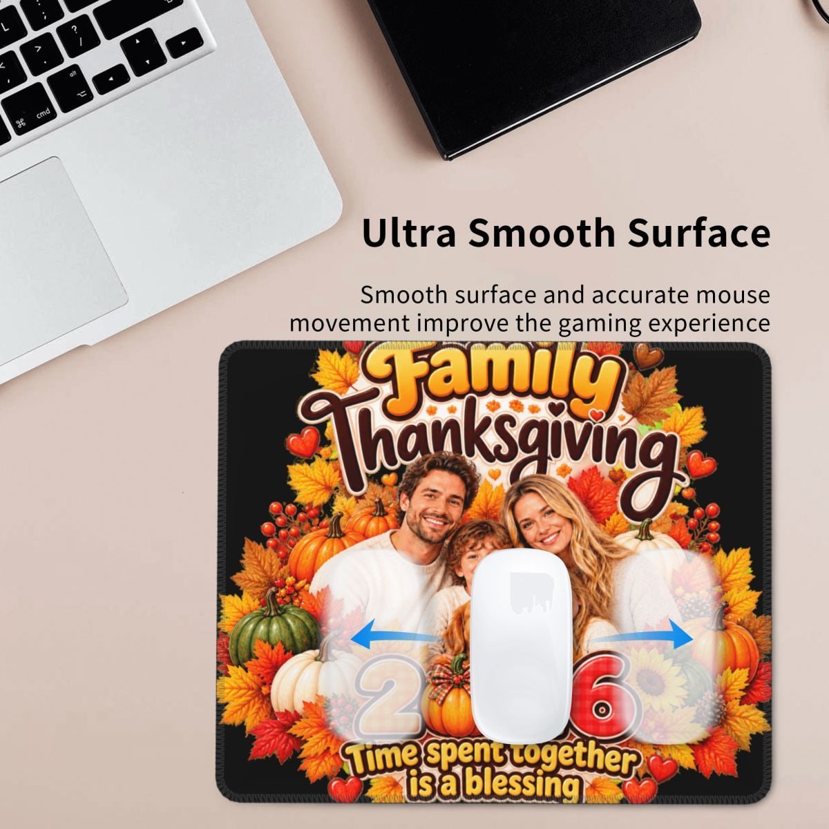 Thanksgiving Family Blessing Tapis de souris