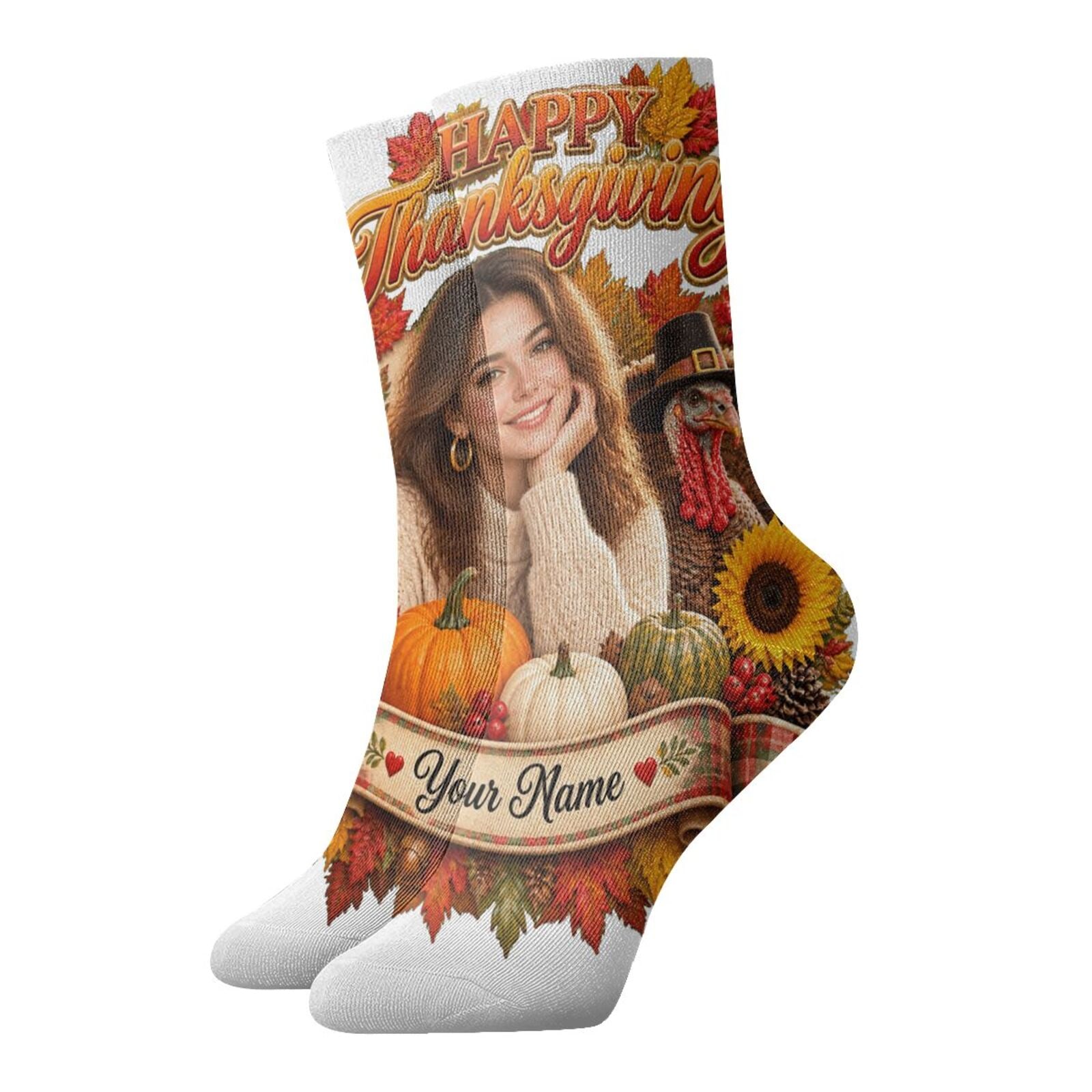Erntedank-Feier Crew-Socken