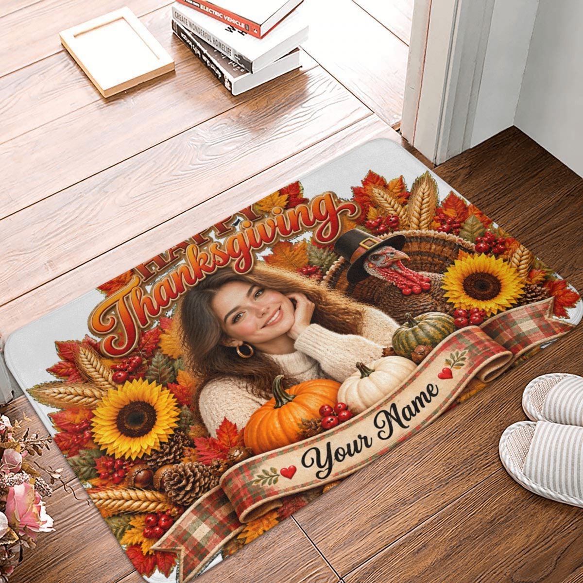 Thanksgiving Celebration Doormat 16×24 in