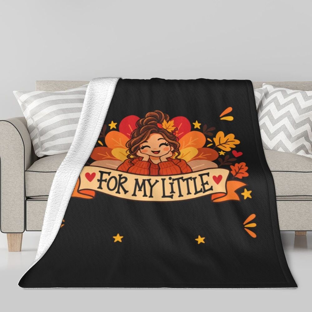 Sherpa Fleece Blanket — front-7