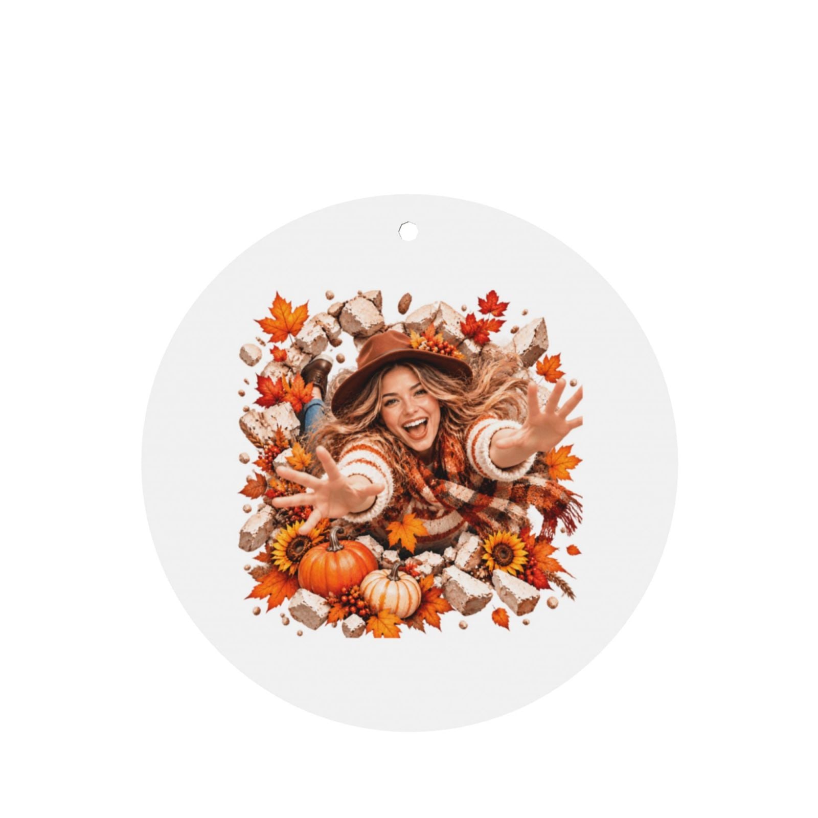 Thanksgiving Joy Burst Car Air Freshener