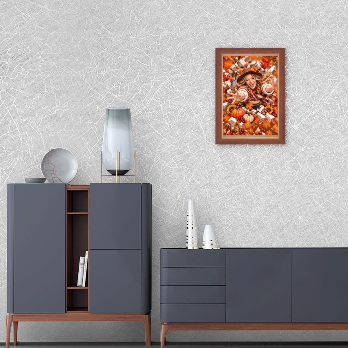 Explosión de alegría de Acción de Gracias 300-Piece Jigsaw Puzzle