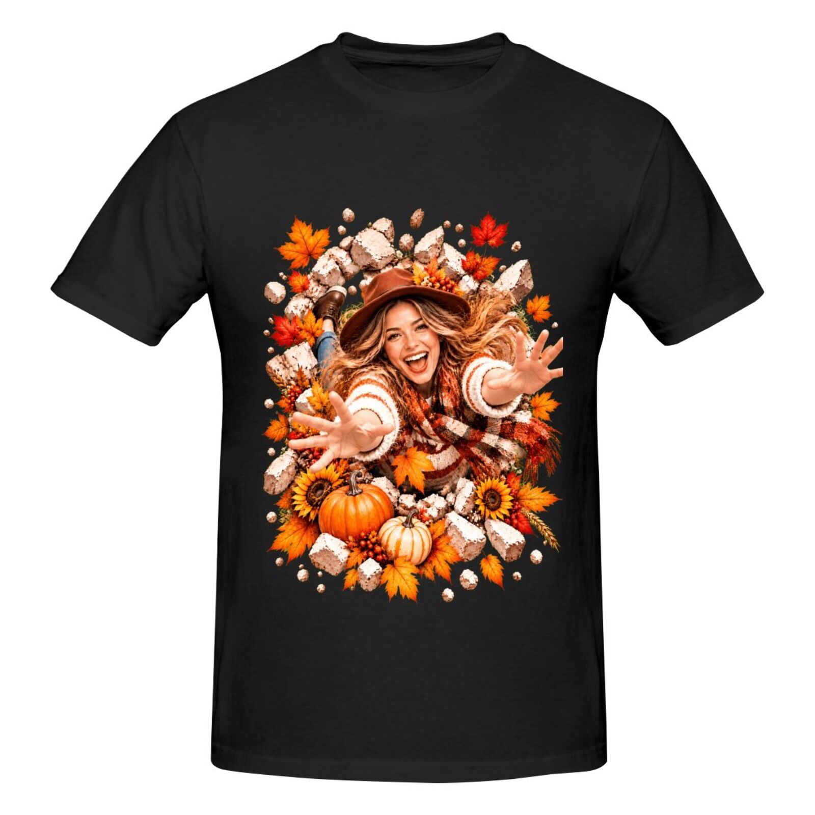Thanksgiving Joy Burst Men's T-Shirt