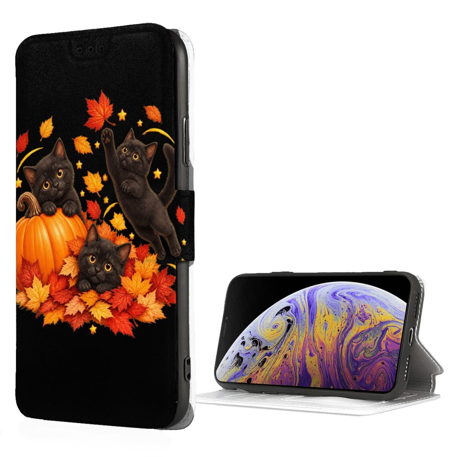Capricho otoñal de Acción de Gracias Funda para iPhone