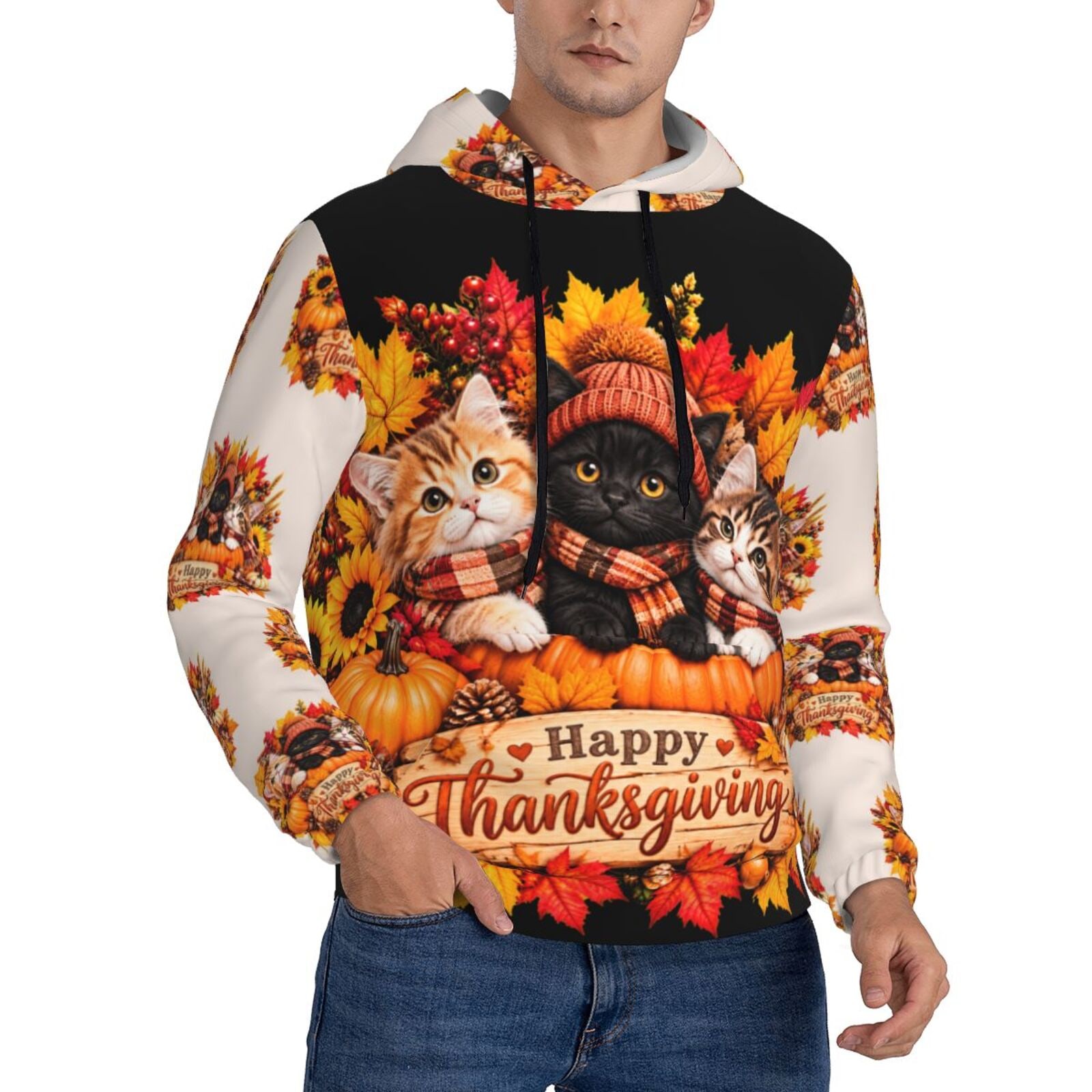 Herren-Hoodie — front-9