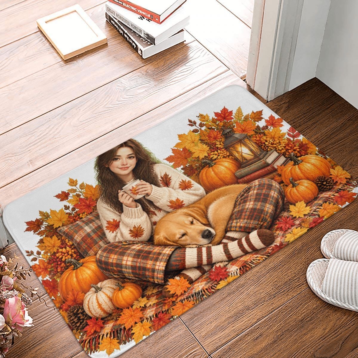 Thanksgiving Cozy Moments Doormat 16×24 in