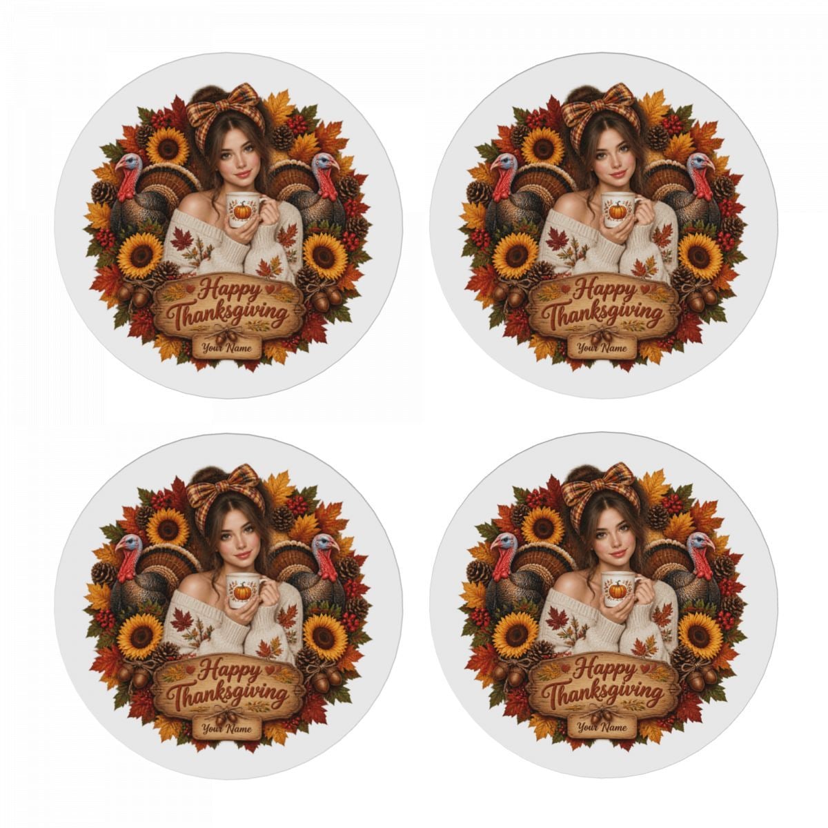 Ceramic Coaster Set of 4 — gallery-10