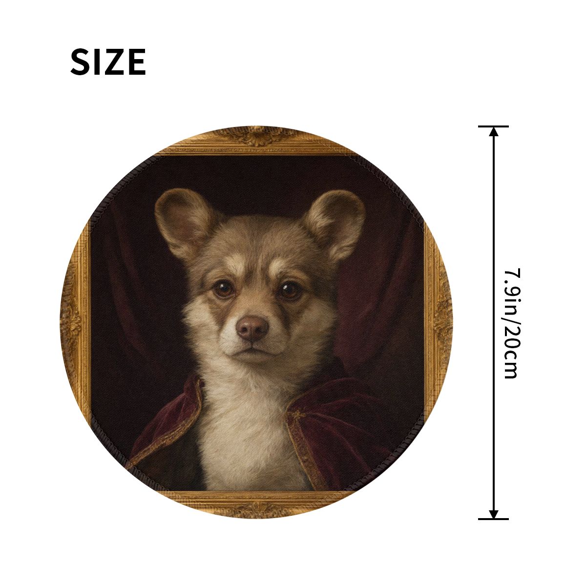 Round Mouse Pad 8 in — gallery-4